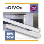 Світильник накладний світлодіодний ELM Divo 18W 6500К 26-0100 (26-0100)