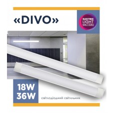 Світильник накладний світлодіодний ELM Divo 18W 6500К 26-0100 (26-0100)