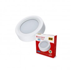 Світильник настінно-стельовий накладний LED круглий Electrum 6W 4000К RIO B-LD-1963 (B-LD-1963)
