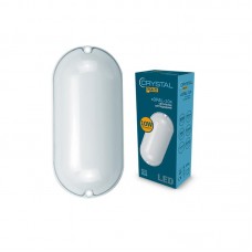 Світильник настінно-стельовий світлодіодний CRYSTAL GOLD 10W IP 54 OPAL DNL-028 (DNL-028)