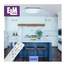 Світильник стельовий з пультом ДУ ELM Mario 36W 3000-6500К IP20 (26-0107)