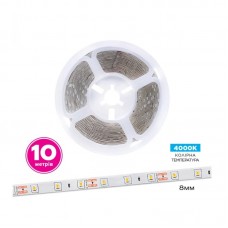 Світлодіодна стрічка ELM 2835 60LED IP20 4000K 10м (19-0014-10)