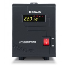 Стабілізатор REAL-EL Stab Energy-2000 Black (EL122400013)