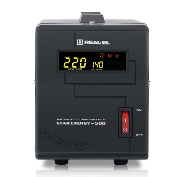 Стабілізатор REAL-EL Stab Energy-500 Black (EL122400011)