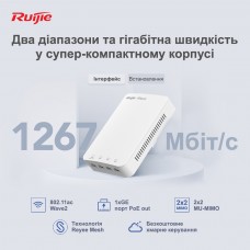 Точка доступу Ruijie Reyee RG-RAP1200(P) (RG-RAP1200(P))