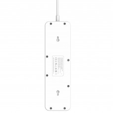 Фільтр живлення ProLogix Premium (PR-SC5614W) 2.5 кВт, 5 розеток, 6 USB AUTO ID, 2 м, білий