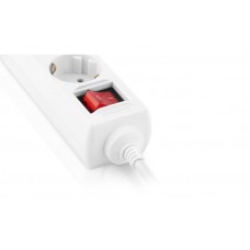 Фільтр живлення REAL-EL RS-6 Protect M 1.8м White (EL122300031)