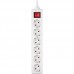 Фільтр живлення REAL-EL RS-6 Protect M 1.8м White (EL122300031)