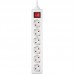 Фільтр живлення REAL-EL RS-6 Protect M 3м White (EL122300033)