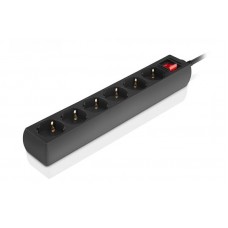 Фільтр живлення REAL-EL RS-6 Protect M 5м Black (EL122300036)