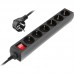 Фільтр живлення REAL-EL RS-6 Protect M 5м Black (EL122300036)