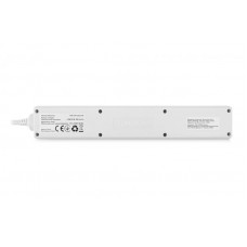 Фільтр живлення REAL-EL RS-6 Protect M 5м White (EL122300035)
