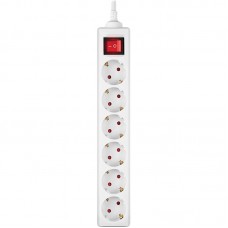 Фільтр живлення REAL-EL RS-6 Protect M 5м White (EL122300035)