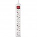 Фільтр живлення REAL-EL RS-6 Protect M 5м White (EL122300035)