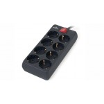 Фільтр живлення REAL-EL RS-8 Protect 5 м Black (EL122300024)