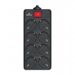 Фільтр живлення REAL-EL RS-8 Protect 5 м Black (EL122300024)