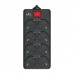 Фільтр живлення REAL-EL RS-8 Protect 5 м Black (EL122300024)