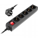 Фільтр живлення REAL-EL RS-Protect M 1.8м Black (EL122300026)