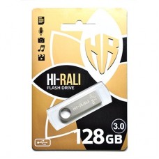Флеш-накопичувач USB3.0 128GB Hi-Rali Shuttle Series Silver (HI-128GB3SHSL)