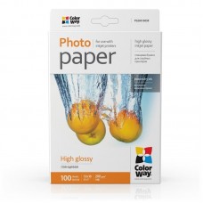 Фотопапір ColorWay глянцевий 200г/м2 13x18см 100 арк. (PG2001005R)