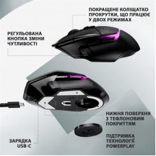 Миша бездротова Logitech G502 X Plus Black (910-006162)