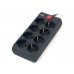 Фільтр живлення REAL-EL RS-8 Protect 3 м Black (EL122300022)