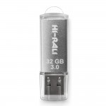 Флеш-накопичувач USB3.0 32GB Hi-Rali Rocket Series Silver (HI-32GB3VCSL) Флеш-накопичувач USB3.0 32GB Hi-Rali Rocket Series Silver (HI-32GB3VCSL)