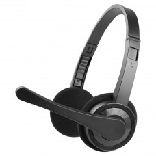 Наушники гарнитура накладные REAL-EL GD-011MV Black