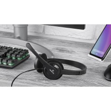 Наушники гарнитура накладные REAL-EL GD-011MV Black