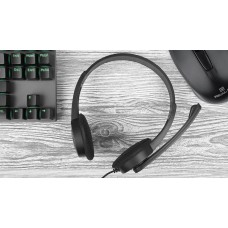 Наушники гарнитура накладные REAL-EL GD-011MV Black