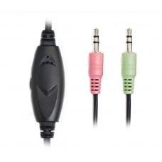 Наушники гарнитура накладные REAL-EL GDX-7200 Black