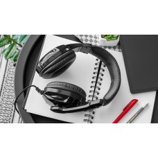 Наушники гарнитура накладные REAL-EL GDX-7200 Black