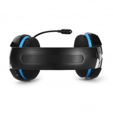 Наушники гарнитура накладные REAL-EL GDX-7500 Black/Blue