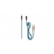 Наушники гарнитура накладные REAL-EL GDX-7500 Black/Blue