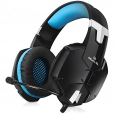 Наушники гарнитура накладные REAL-EL GDX-7500 Black/Blue