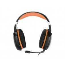 Наушники гарнитура накладные REAL-EL GDX-7700 Black/Orange