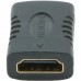 Адаптер Cablexpert HDMI - HDMI (F/F), F19, Black (A-HDMI-FF)