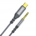 Адаптер ColorWay USB Type-C - 3.5 мм (M/M), 1.2 м, Gray (CW-CBPDJ071-G)