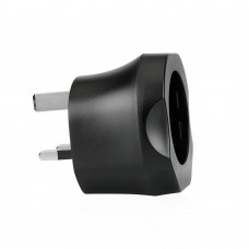 Адаптер Essager EU - UK (F/M) Black (ECTZH-YCC01-Z)