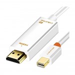 Адаптер Сabletime mini DisplayPort - HDMI (M/M), 0.2 м, White (CP27B) Адаптер Сabletime mini DisplayPort - HDMI (M/M), 0.2 м, White (CP27B)