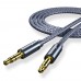 Аудіо-кабель Essager Monster 3.5 мм - 3.5 мм (M/M), 1.2 м, Blue (EYP35-DY0G)
