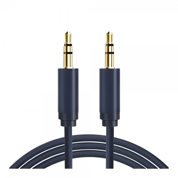 Кабель Cabletime Audio 3.5 мм - 3.5 мм (M/M), 2 м, 3 pin, Black (CF15L)