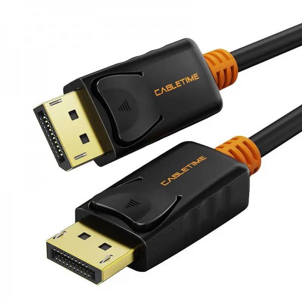 Кабель Cabletime DisplayPort - DisplayPort V 1.2 (M/M), 1 м Black (CD21H)