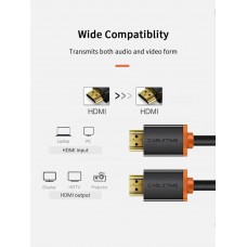 Кабель Cabletime HDMI - HDMI V 2.0 (M/M), 3 м, Black (CH23N)