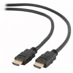 Кабель Cablexpert (CC-HDMI4-0.5M) HDMI-HDMI V.2.0, вилка/вилка 0.5м Black Кабель Cablexpert (CC-HDMI4-0.5M) HDMI-HDMI V.2.0, вилка/вилка 0.5м Black
