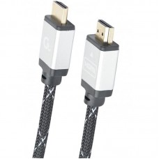 Кабель Cablexpert HDMI - HDMI V 2.0 (M/M), 1 м, чорний/сірий (CCB-HDMIL-1M) коробка