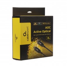 Кабель Cablexpert HDMI - HDMI V 2.1 (M/M), 35 м, Black (CCBP-HDMI8K-AOC-35M-EU)