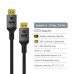 Кабель ColorWay DisplayPort-DisplayPort V1.4 8K 1.5м, Black (CW-CBDP093-BK)