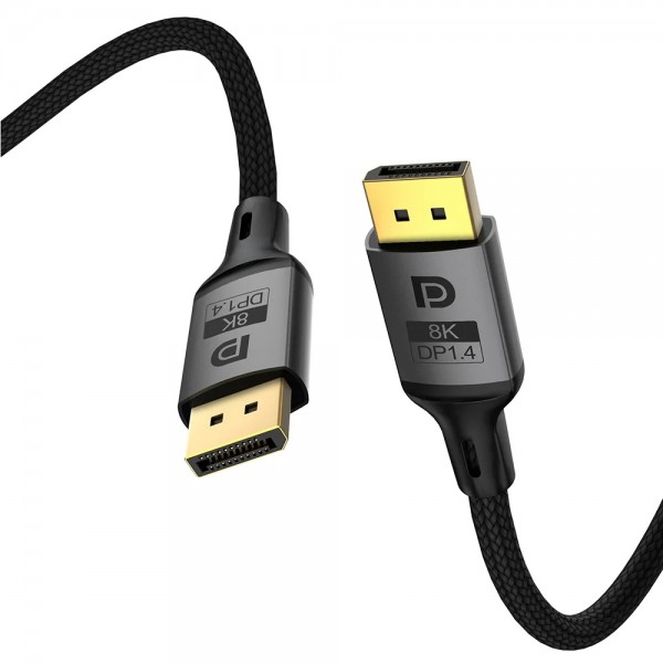 Кабель ColorWay DisplayPort-DisplayPort V1.4 8K 1.5м, Black (CW-CBDP093-BK)