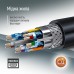 Кабель ColorWay HDMI - HDMI V 2.0 (M/M), 4K/60 Гц, 10 м, Black (CW-CBHD081-BK)